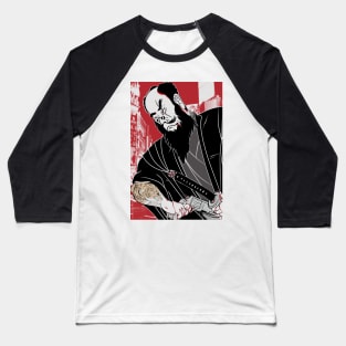 Yakuza and Tiger Irezumi Baseball T-Shirt